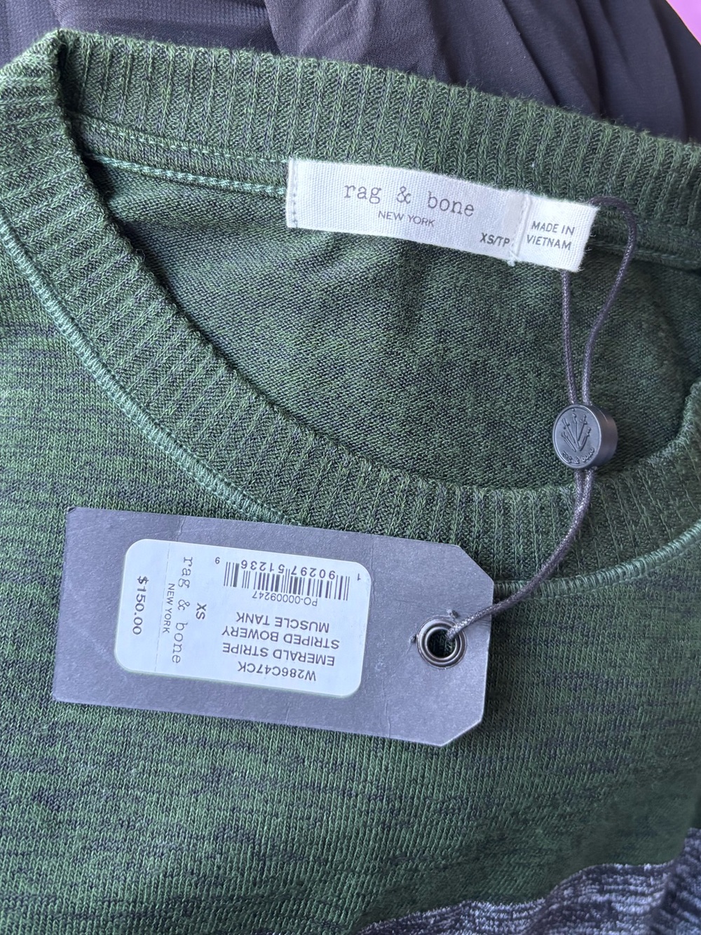 NWT Rag and Bone Colorblock Tank Top - Picture 4 of 5